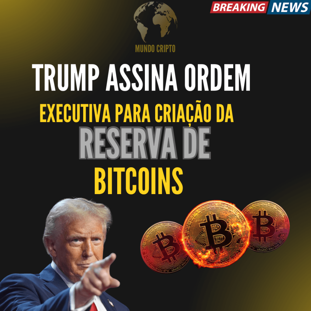 Donald Trump Assina ordem executiva para criação de reservas de&nbsp;Bitcoin